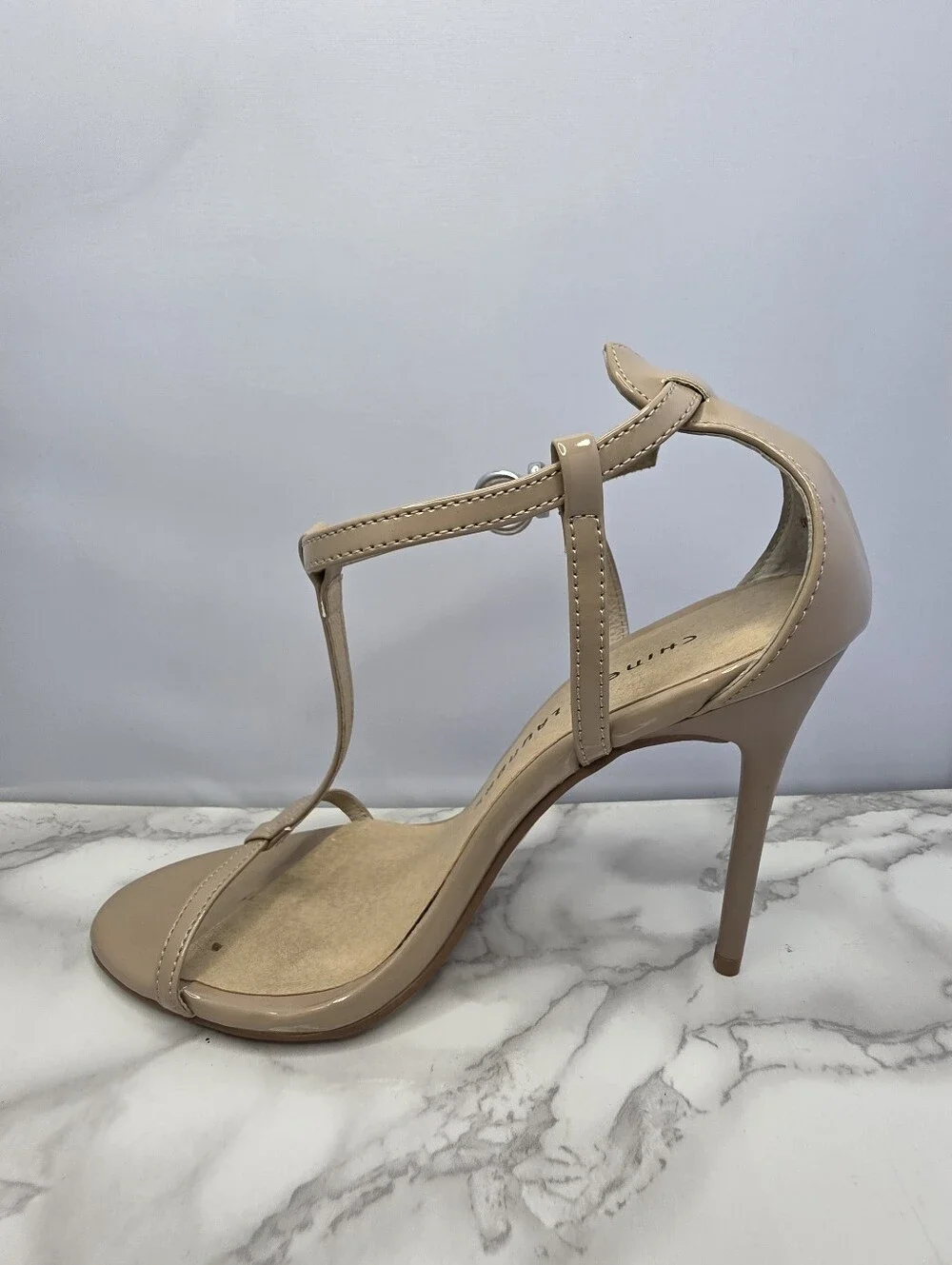 Chinese Laundry Leo patent nude Heels